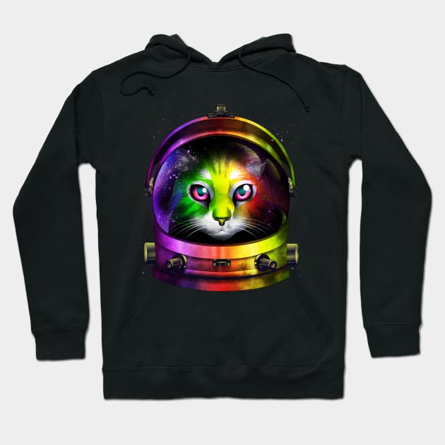 galactic cat Hoodie by artbdog